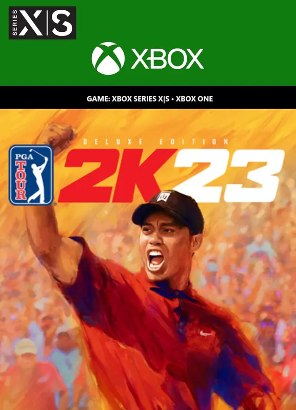 Jaquette de PGA TOUR 2K23 Deluxe Edition — jeu Xbox (Xbox Live)
