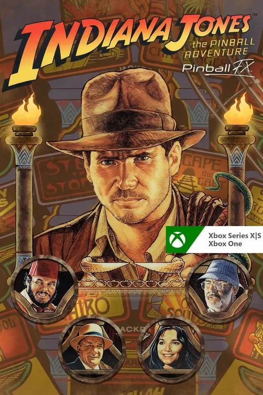 Pinball FX - Indiana Jones: The Pinball Adventure (DLC) — Xbox Live, Standard