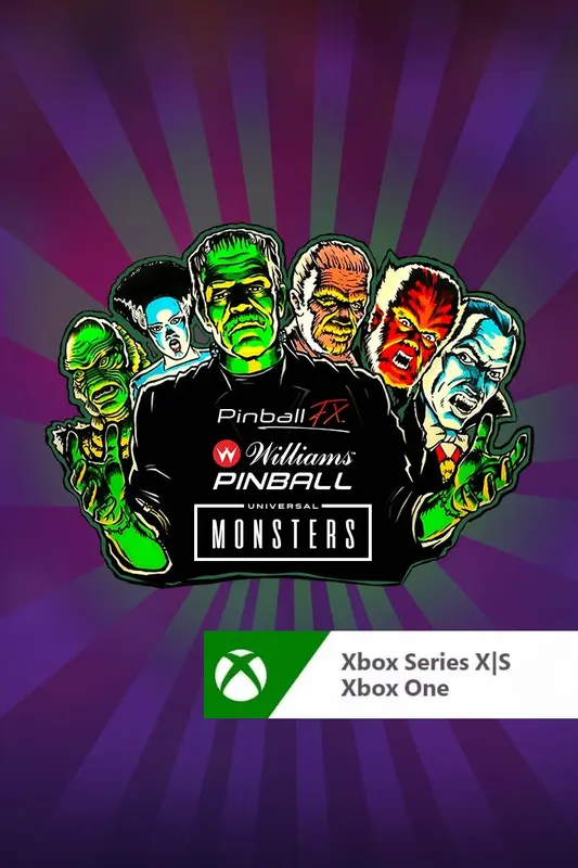 Pinball FX - Universal Monsters Pack (DLC) — Xbox Live, Standard