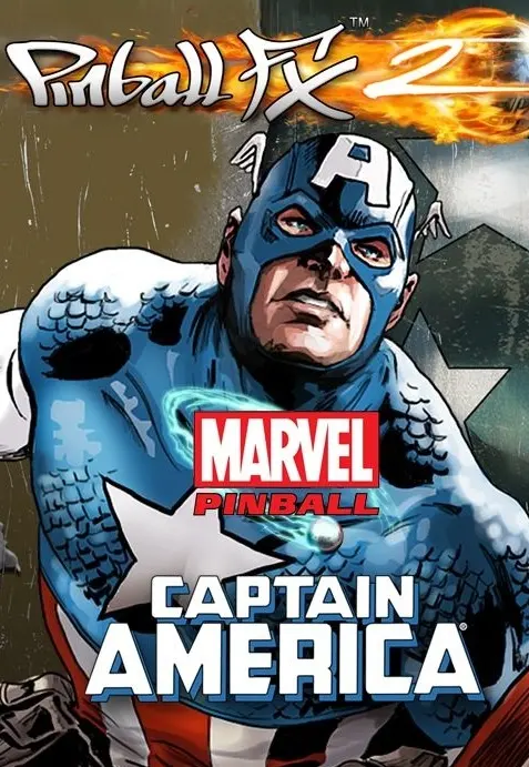 Jaquette de Pinball FX2 - Captain America Table (DLC) — DLC PC (Steam)