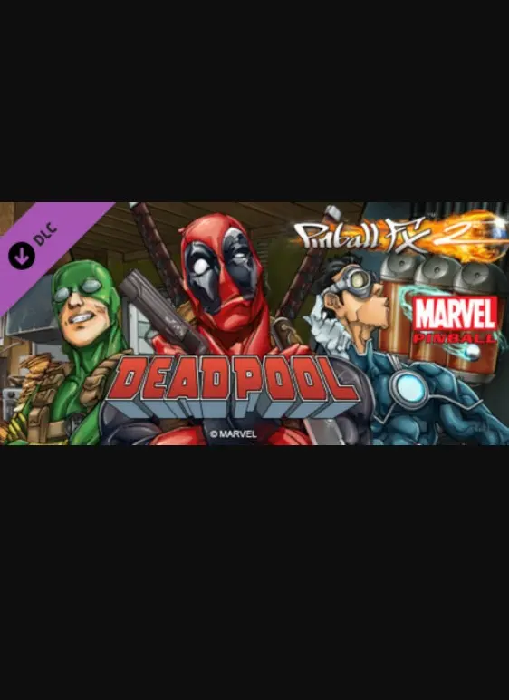 Jaquette de Pinball FX2 - Deadpool Table (DLC) — DLC PC (Steam)