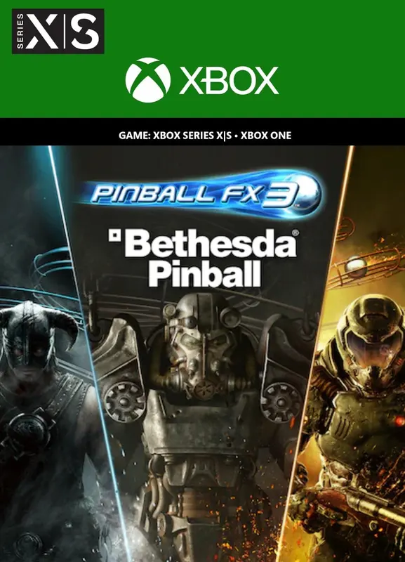 Pinball FX3 - Bethesda Pinball (DLC) — Xbox Live, Standard