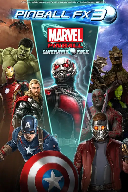 Pinball FX3 - Marvel Pinball - Cinematic Pack (DLC) — Steam, Standard