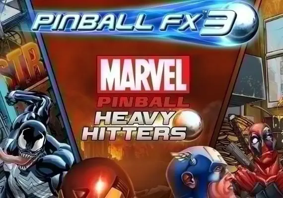 Pinball FX3: Marvel Pinball - Heavy Hitters DLC EN/DE/FR/IT/ES — Steam, Standard