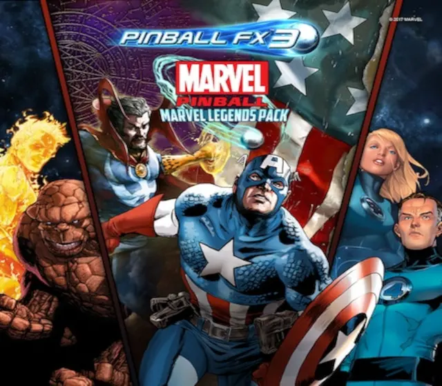 Pinball FX3 - Marvel Pinball - Marvel Legends Pack DLC — Steam, Standard
