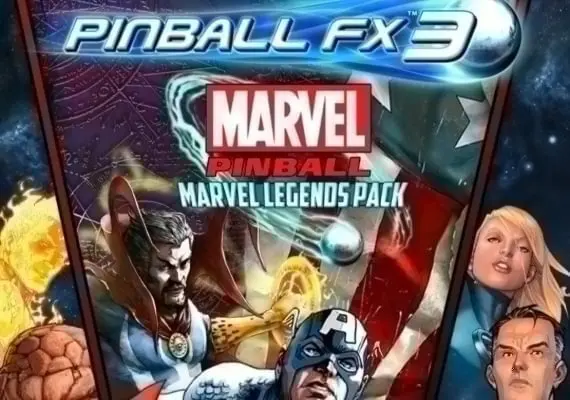 Pinball FX3: Marvel Pinball - Marvel Legends Pack DLC EN/DE/FR/IT/ES — Steam, Standard