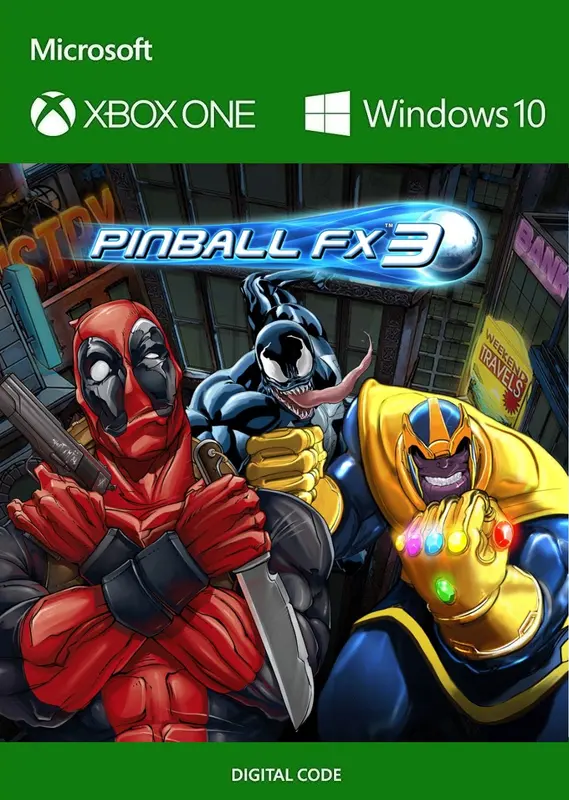 Pinball FX3 - Marvel Pinball Season 2 Bundle — Xbox Live / PC, Standard