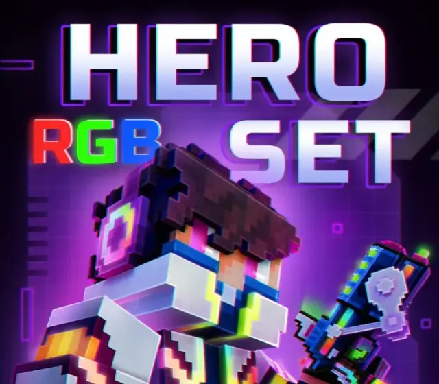 Pixel Gun 3D - RGB Hero Set DLC — Steam, Standard