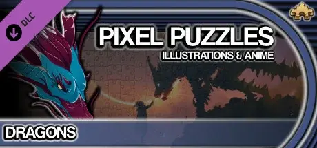 Pixel Puzzles Illustrations & Anime - Jigsaw Pack: Dragons — Steam, Standard