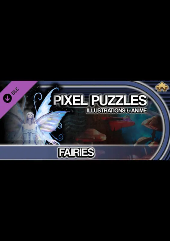 Pixel Puzzles Illustrations & Anime - Jigsaw Pack: Fairies (DLC) — Steam, Standard