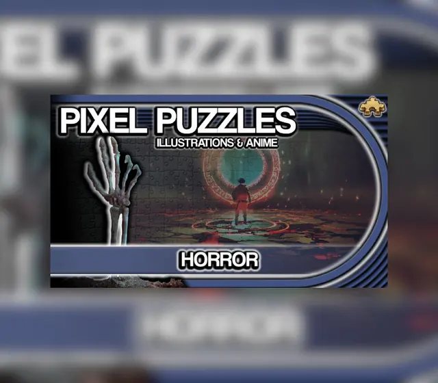 Pixel Puzzles Illustrations & Anime - Jigsaw Pack: Horror DLC — Steam, Standard