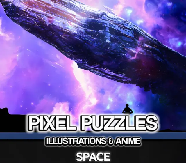 Pixel Puzzles Illustrations & Anime - Jigsaw Pack: Space DLC — Steam, Standard