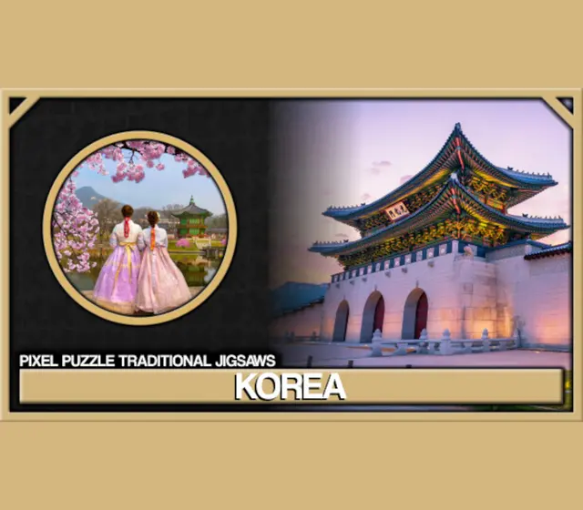 Pixel Puzzles - Traditional Jigsaws Pack: Korea DLC — Steam, Standard