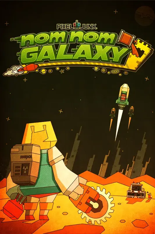 PixelJunk Nom Nom Galaxy — Steam, Standard