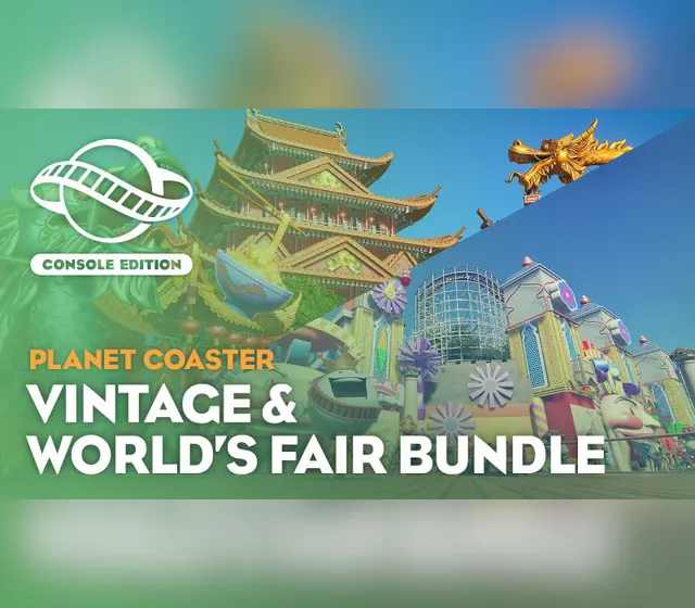 Planet Coaster - Vintage & World's Fair Bundle DLC — Xbox One, Standard