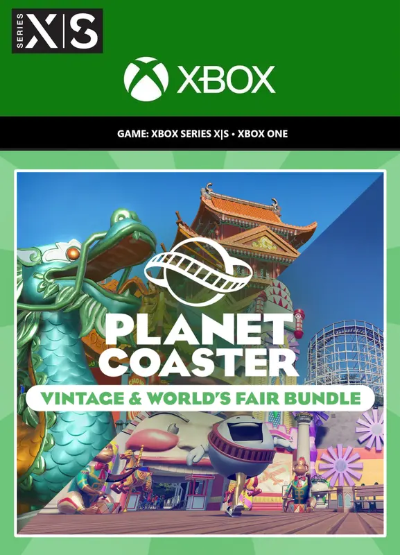 Planet Coaster: Vintage & World's Fair Bundle (DLC) — Xbox Live, Standard