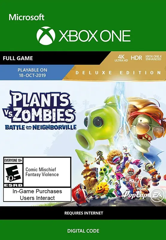 Plants vs. Zombies: Battle for Neighborville Deluxe Edition — Xbox One, Deluxe Edition