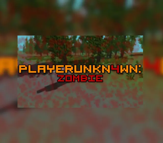 PLAYERUNKN4WN: Zombie — Steam, Standard