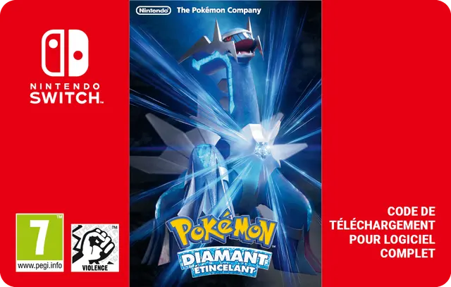 Pokémon Diamant Étincelant — Nintendo Switch, Standard