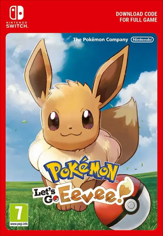 Pokemon Let's Go Eevee! — Nintendo Switch, Standard