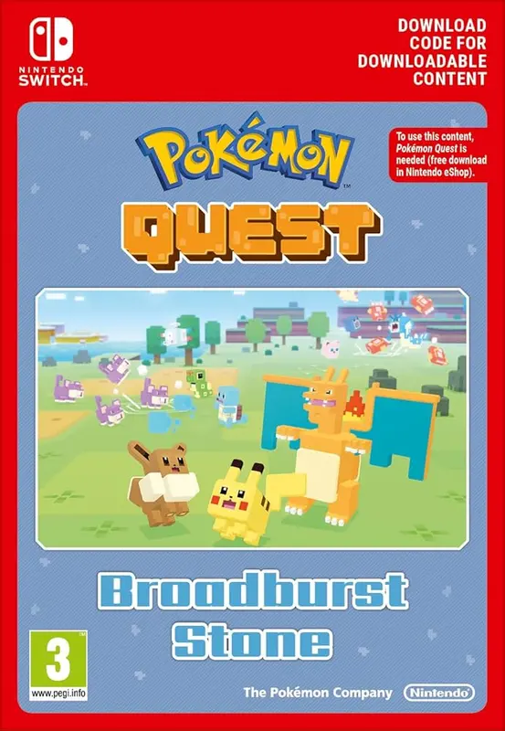 Pokémon Quest Broadburst Stone (DLC) — Nintendo Switch, Standard