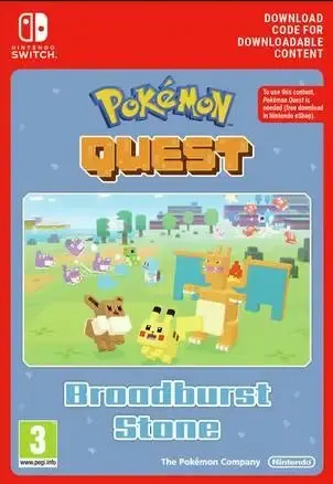 Pokemon Quest Broadburst Stone DLC — Nintendo Switch, Standard