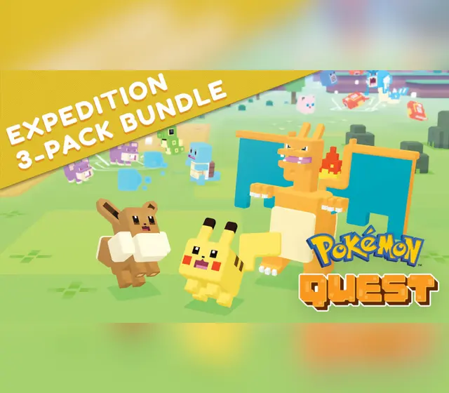 Pokemon Quest - Expedition 3-Pack DLC — Nintendo, Standard