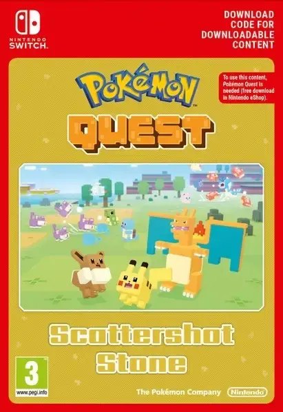 Pokemon Quest Scattershot Stone DLC — Nintendo Switch, Standard