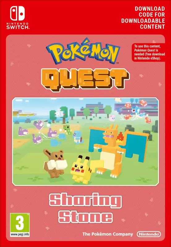 Pokemon Quest Sharing Stone DLC — Nintendo Switch, Standard