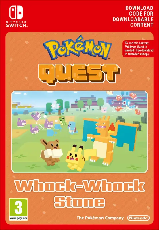 Pokemon Quest Whack-Whack Stone DLC — Nintendo Switch, Standard