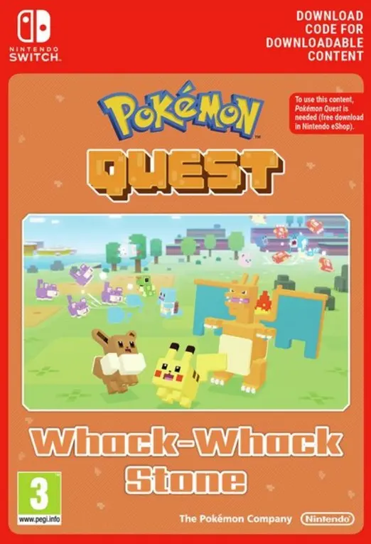 Pokemon Quest Whack-Whack Stone (DLC) — Nintendo Switch, Standard