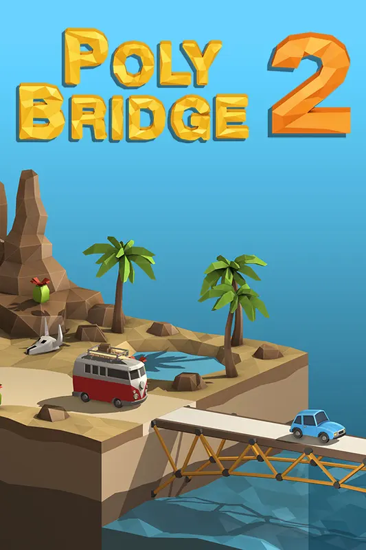 Jaquette de Poly Bridge 2 — jeu PC (Steam)