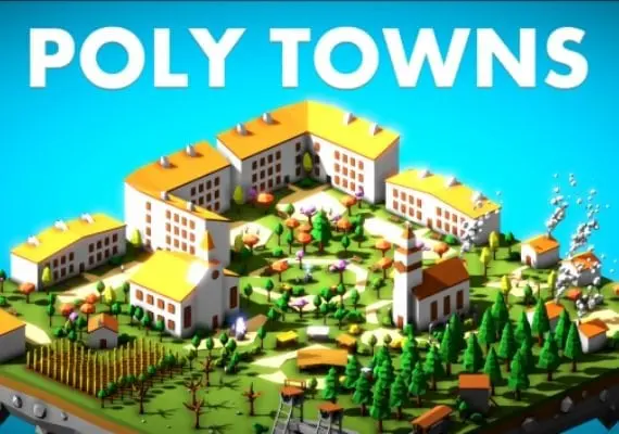 Jaquette de Poly Towns EN — jeu PC (Steam)