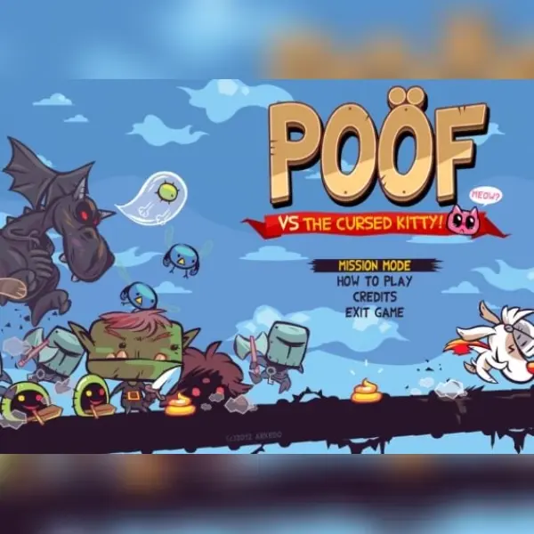 Poof vs the cursed kitty — Steam, Standard