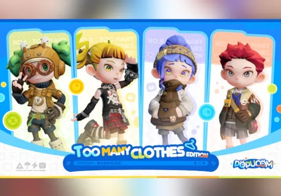 POPUCOM Too Many Clothes Edition — Steam, Too Many Clothes