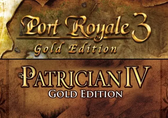 Port Royale 3 Gold and Patrician IV Gold - Double Pack EN/DE — Steam, Standard