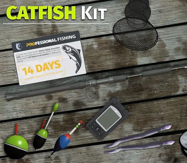 Professional Fishing - Catfish Kit DLC — Steam, Standard