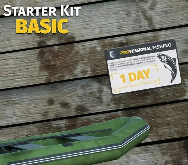 Professional Fishing - Starter Kit Basic DLC — Steam, Standard