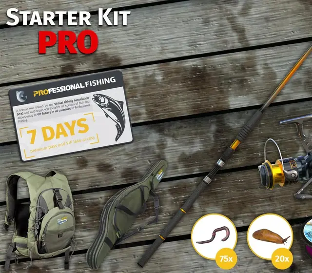Professional Fishing - Starter Kit Pro DLC — Steam, Standard