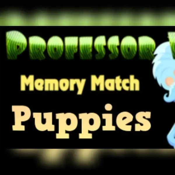 Professor Watts Memory Match Puppies — Steam, Standard