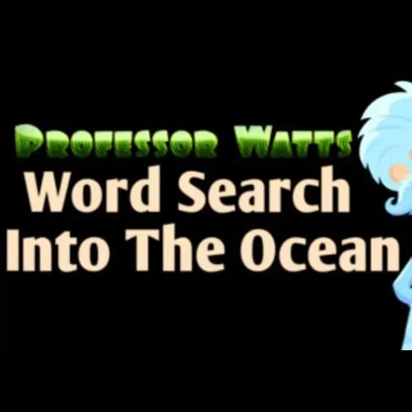 Professor Watts Word Search: Into The Ocean — Steam, Standard