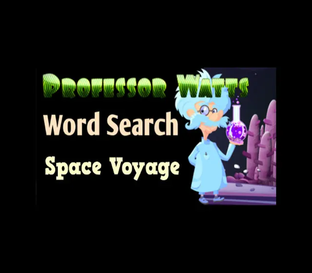 Professor Watts Word Search: Space Voyage — Steam, Standard