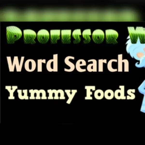 Professor Watts Word Search: Yummy Foods — Steam, Standard