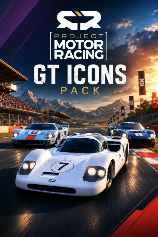 Project Motor Racing - GT Icons Pack DLC — Steam, Standard