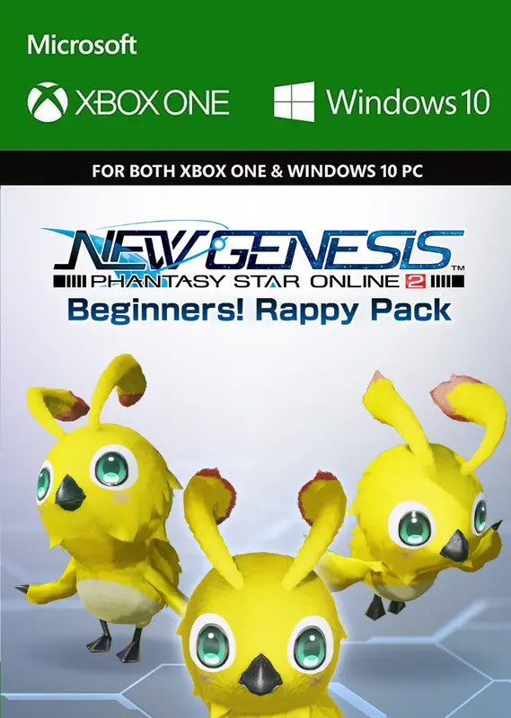 PSO2:NGS - Beginners! Rappy Edition — Xbox Live / PC, Standard