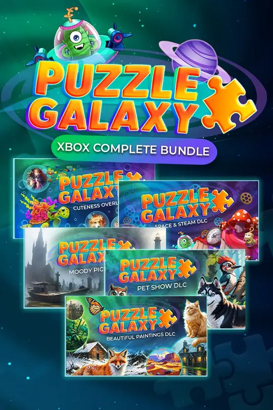 Puzzle Galaxy Xbox Complete Bundle — Xbox Live, Complete Bundle