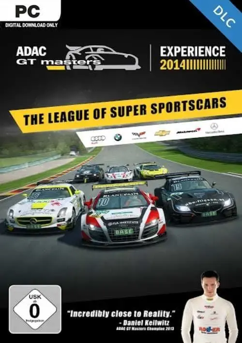 RaceRoom - ADAC GT Master 2014 Experience DLC — Steam, Standard