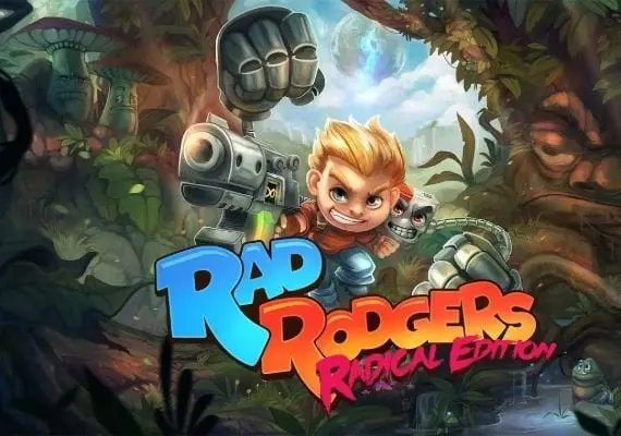 Jaquette de Rad Rodgers Radical Edition — jeu PC (Steam)