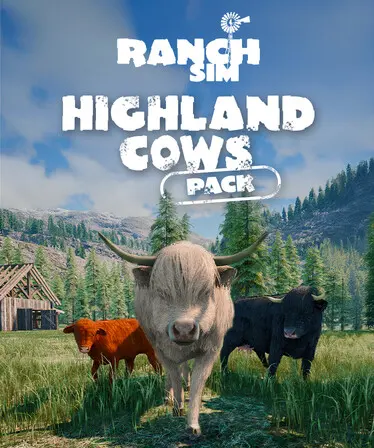 Jaquette de Ranch Simulator Highland Cows Pack (DLC) — DLC PC (Steam)