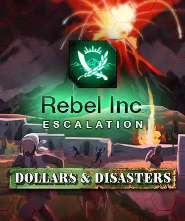 Jaquette de Rebel Inc: Escalation - Dollars & Disasters (DLC) — DLC PC (Steam)